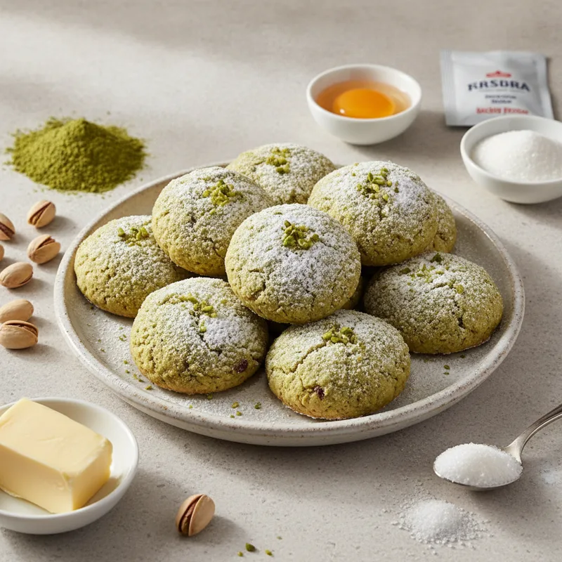 Biscotti al pistacchio