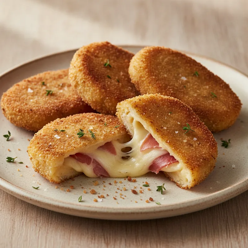 Cotolette di mela ripiene