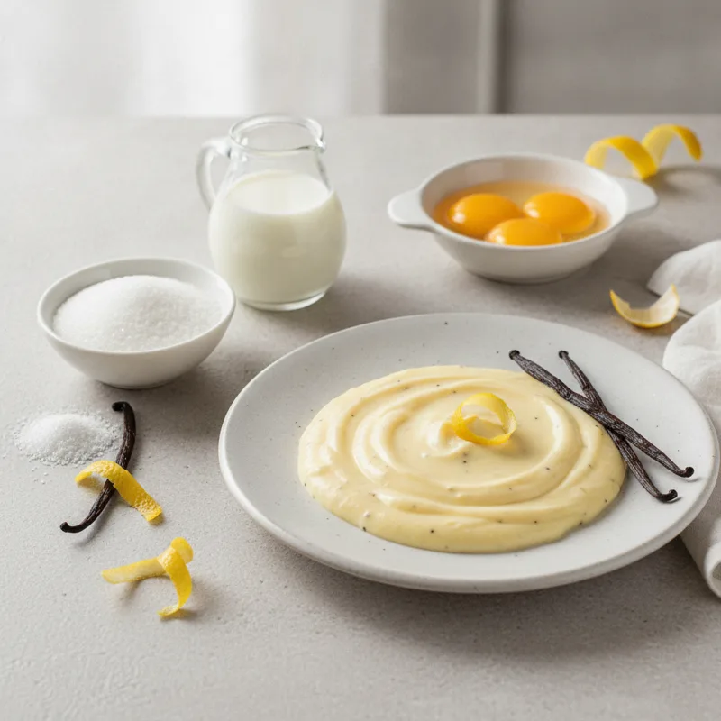 Crema pasticcera senza glutine