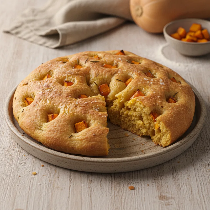 Focaccia alla zucca