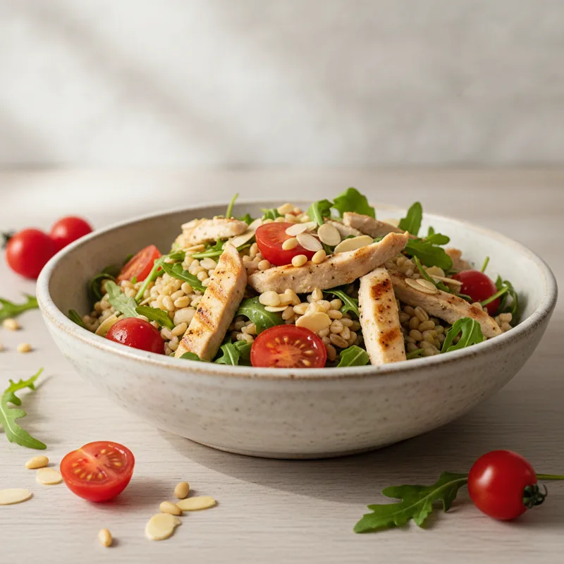 Insalata di farro e pollo con Bimby®
