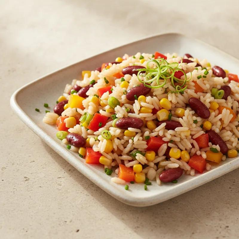 Insalata di riso alla messicana