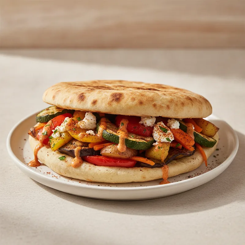 Kebab vegetariano