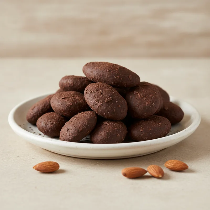 Mandorle atterrate al cioccolato