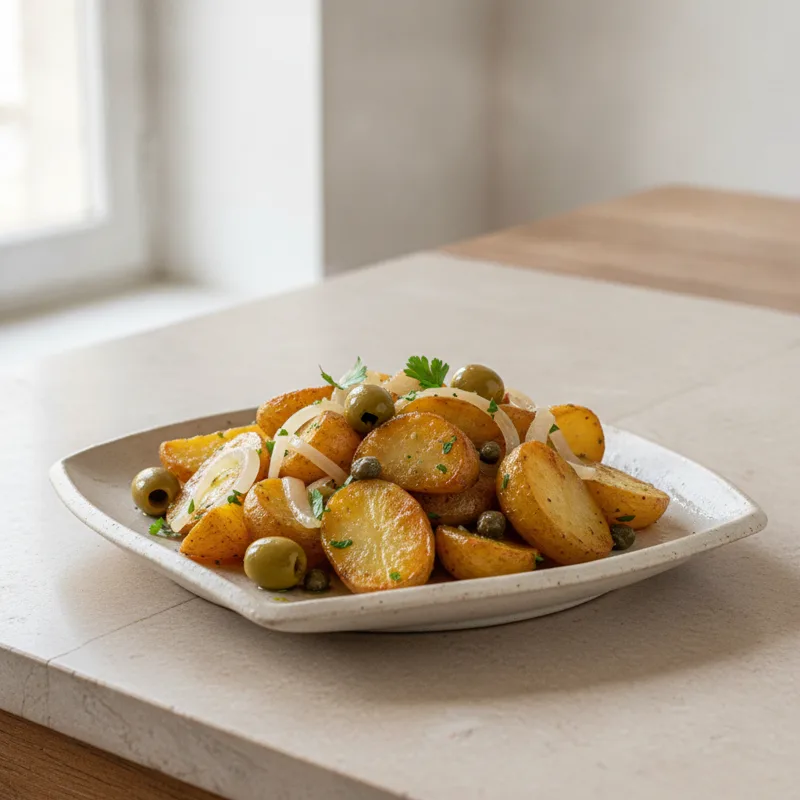 Patate apparecchiate