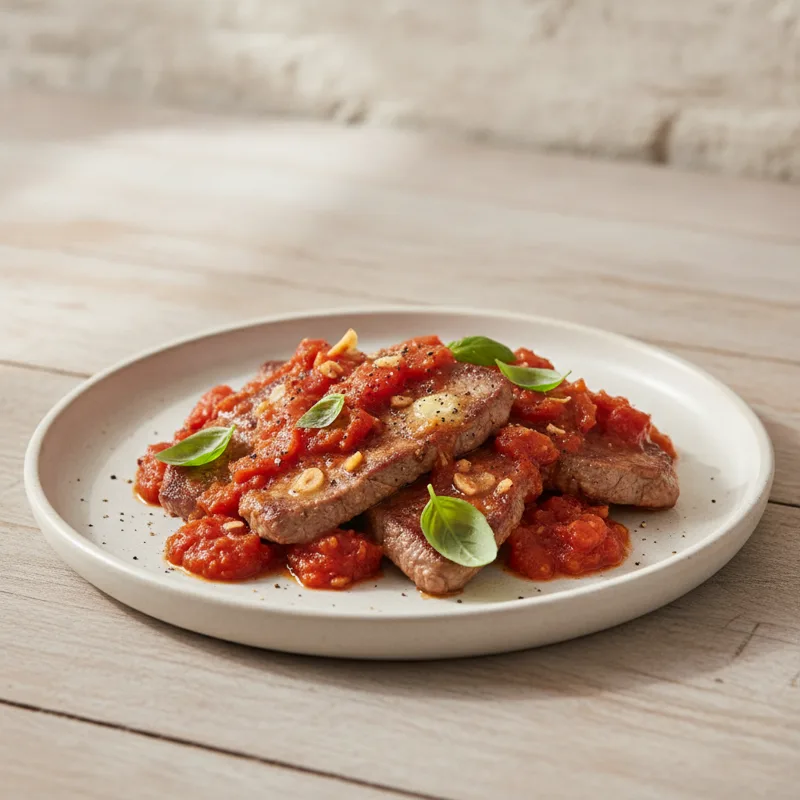 Piccatine al pomodoro