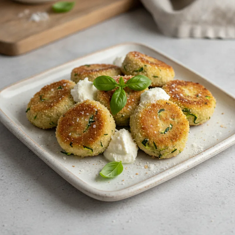 Polpette di zucchine e ricotta