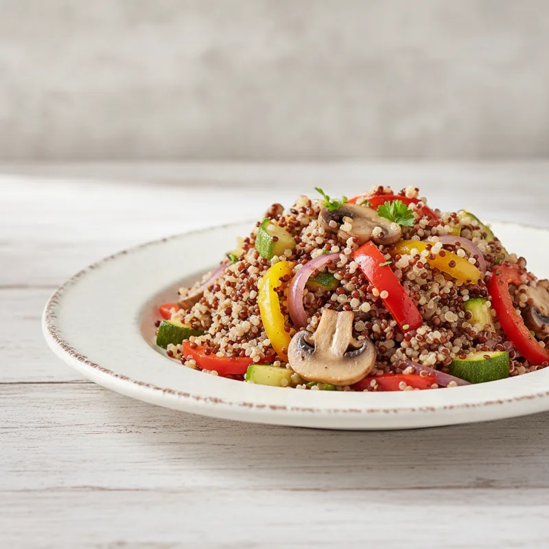 Quinoa con verdure