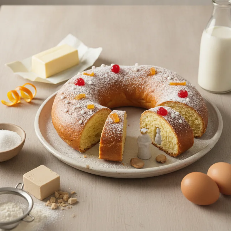 Roscòn de Reyes (ciambella dei Re Magi)