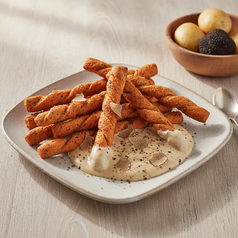 Sfilati con crema delicata al tartufo