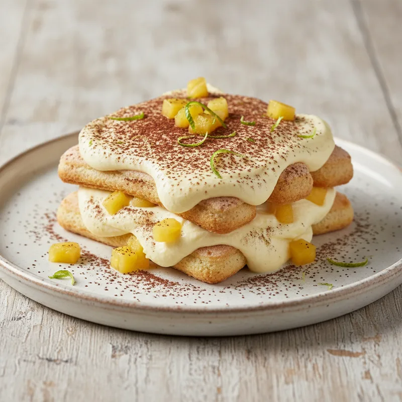Tiramisù all'ananas
