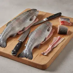 Come pulire la trota salmonata