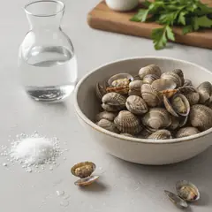 Come pulire le vongole