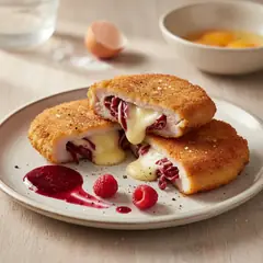 Cordon bleu con Asiago DOP e radicchio