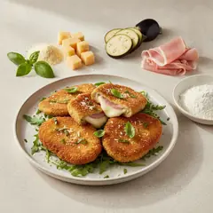 Cordon bleu di melanzane
