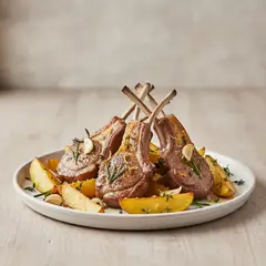 Costolette d'agnello al forno