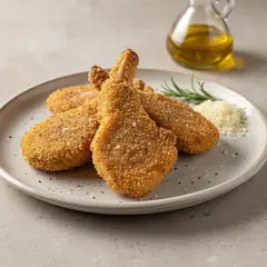 Costolette d'agnello fritte