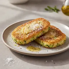 Cotoletta di zucchine e scamorza