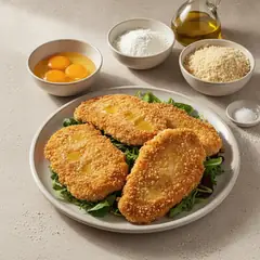 Cotolette di pollo al forno