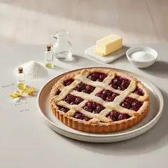 Crostata di ciliegie fresche