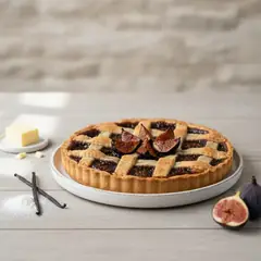 Crostata di fichi caramellati
