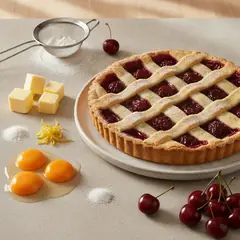 Crostata di visciole