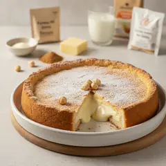 Crostata morbida al cioccolato bianco