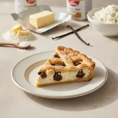 Crostata pasquale alla ricotta e cioccolata