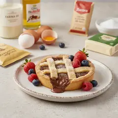 Crostatina frangipane con Nutella®