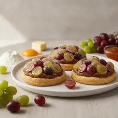 Crostatine all'uva
