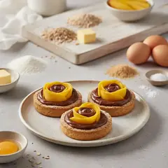 Crostatine con mango e Nutella®