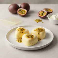 Cuoricini semifreddi al frutto della passione