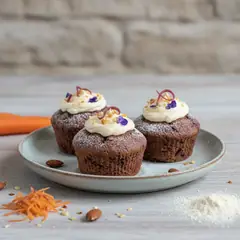 Cupcake alle carote viola