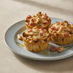 Cupcake di lasagne ai pioppini