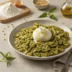 Farfalle al pesto di ortiche
