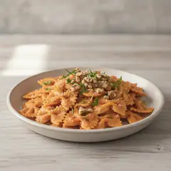 Farfalle con pesto di carote