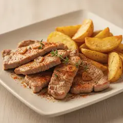 Fettine di lonza alla paprika