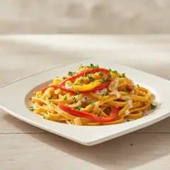 Fettuccine ai peperoni