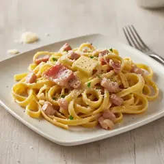 Fettuccine alla papalina