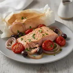 Filetti di salmone al cartoccio