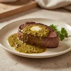Filetto al pepe verde