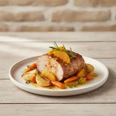 Filetto di maiale all'arancia