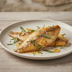 Filetto di platessa al miele e erbe aromatiche