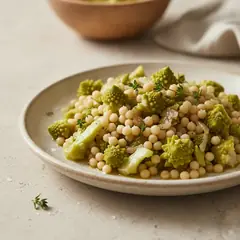 Fregola con broccolo romanesco
