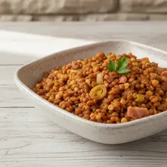 Fregola con lenticchie