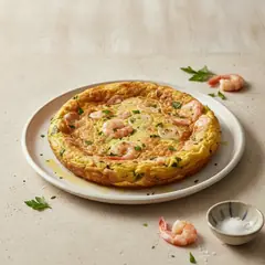 Frittata di mazzancolle