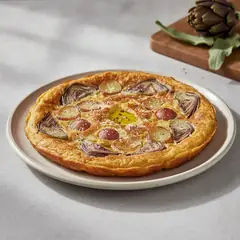 Frittata di patate e carciofi