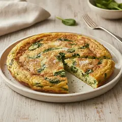 Frittata di spinaci