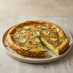 Frittata di zucchine al microonde