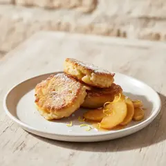 Frittelle di riso e mele